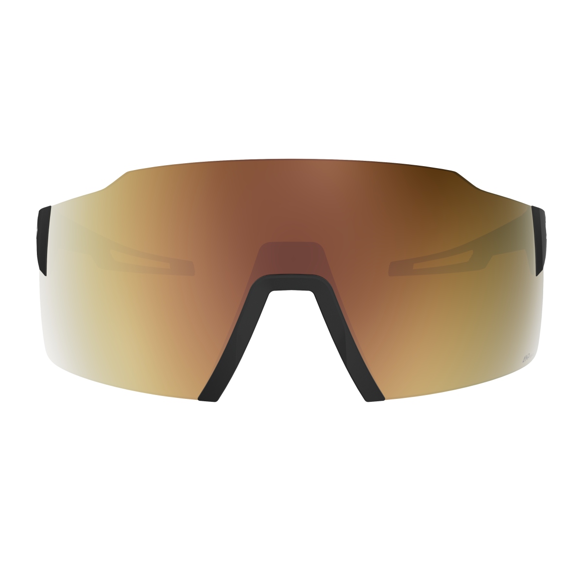Scott Stride LS AMP Wechselscheiben Fahrradbrille schwarz/goldfarben chrome
