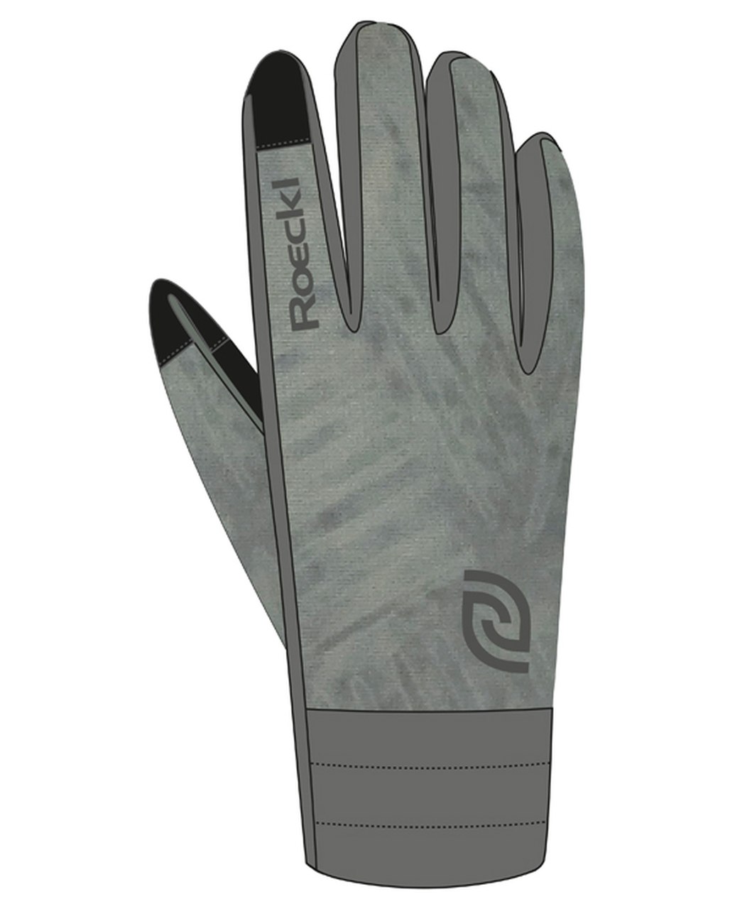 Roeckl Kastal Winter Fahrrad Handschuhe lang capers grün 2024