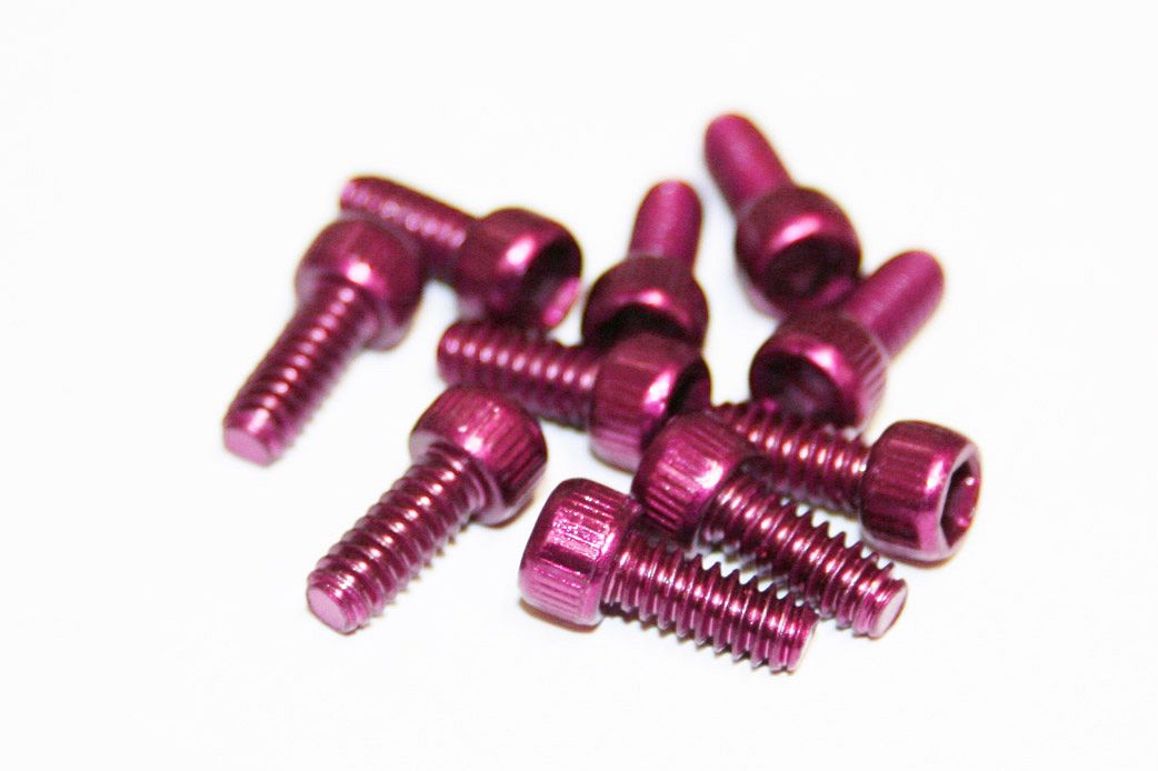 Reverse Escape Pro + Black One Pedal Stahl Pin Set US lila