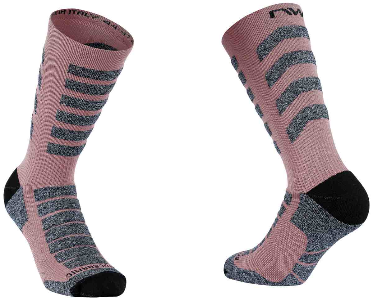 Northwave Husky Ceramic High Winter Fahrradsocken petra pink 2027