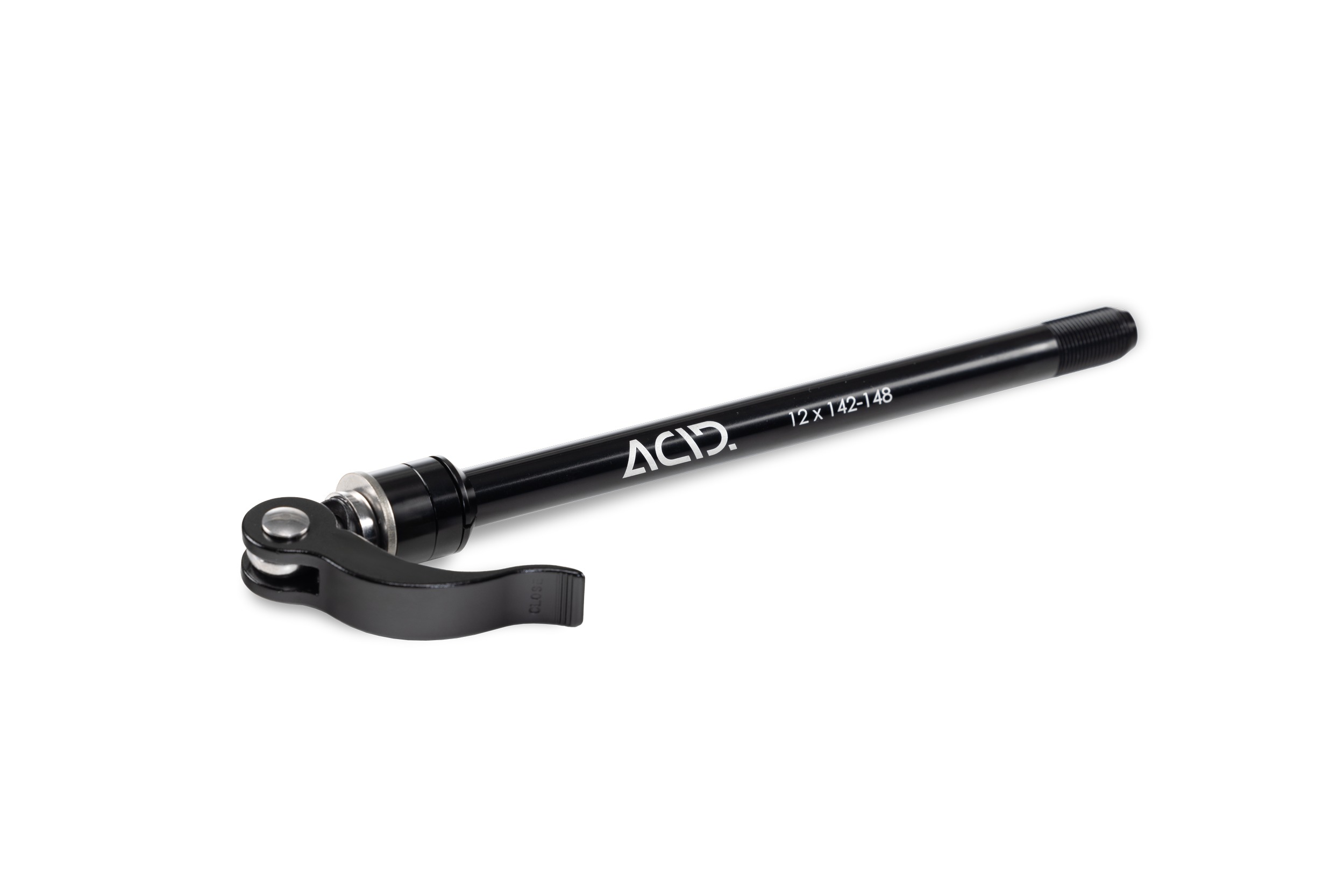Acid M12 x 1.0 142-148mm Steckachse für Fahrradanhänger schwarz