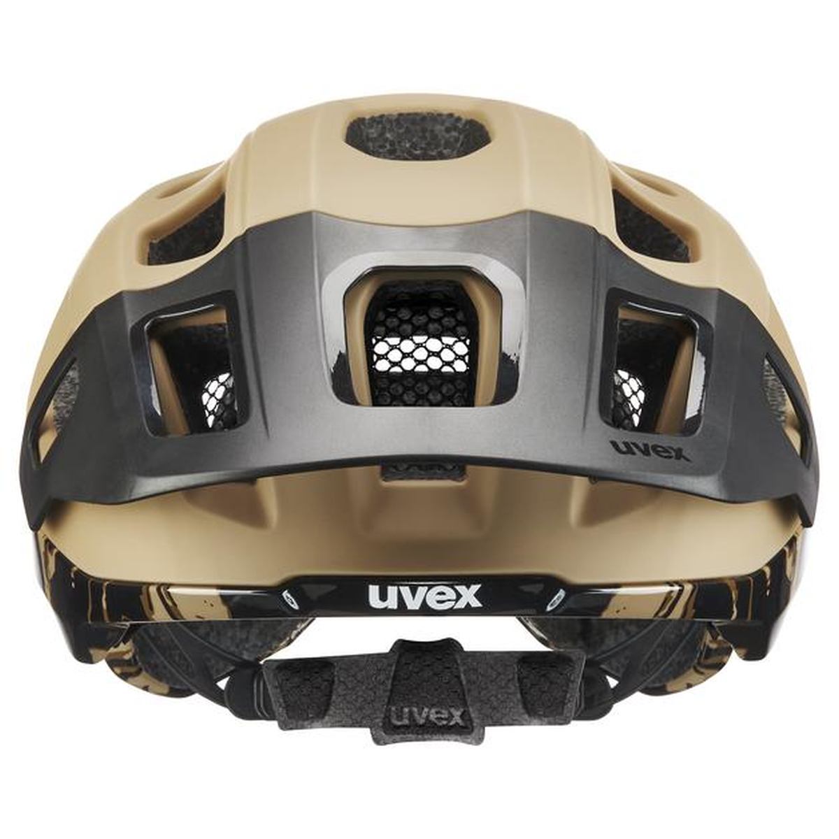 Uvex React MIPS MTB Fahrrad Helm matt desert beige 2026