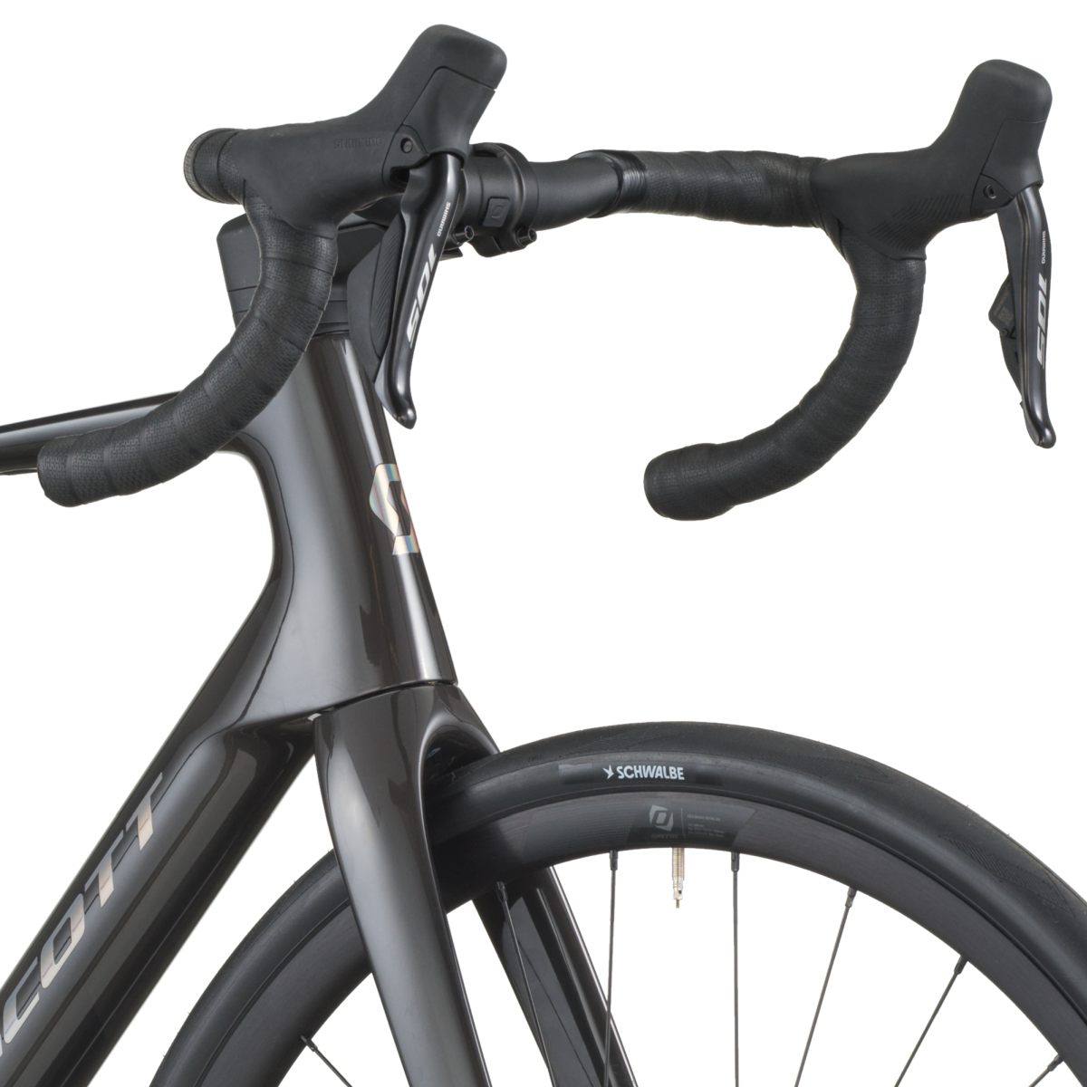 Scott Addict 40 Carbon Rennrad schwarz 2027