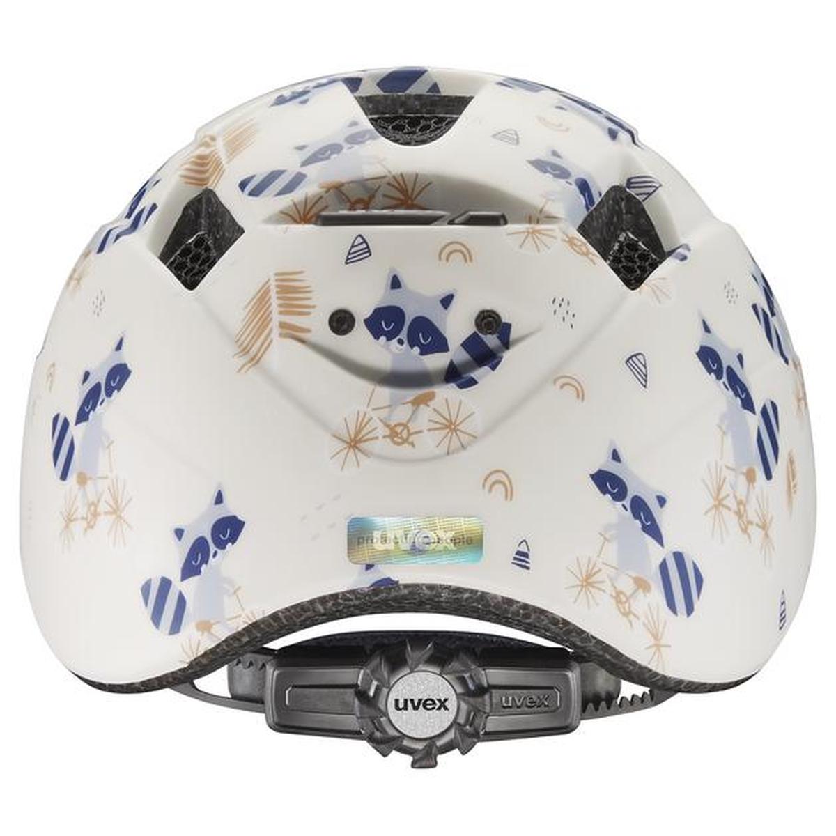 uvex Kid 2 cc Racoon Kinder Fahrrad Helm Gr. 46-52cm matt beige 2027