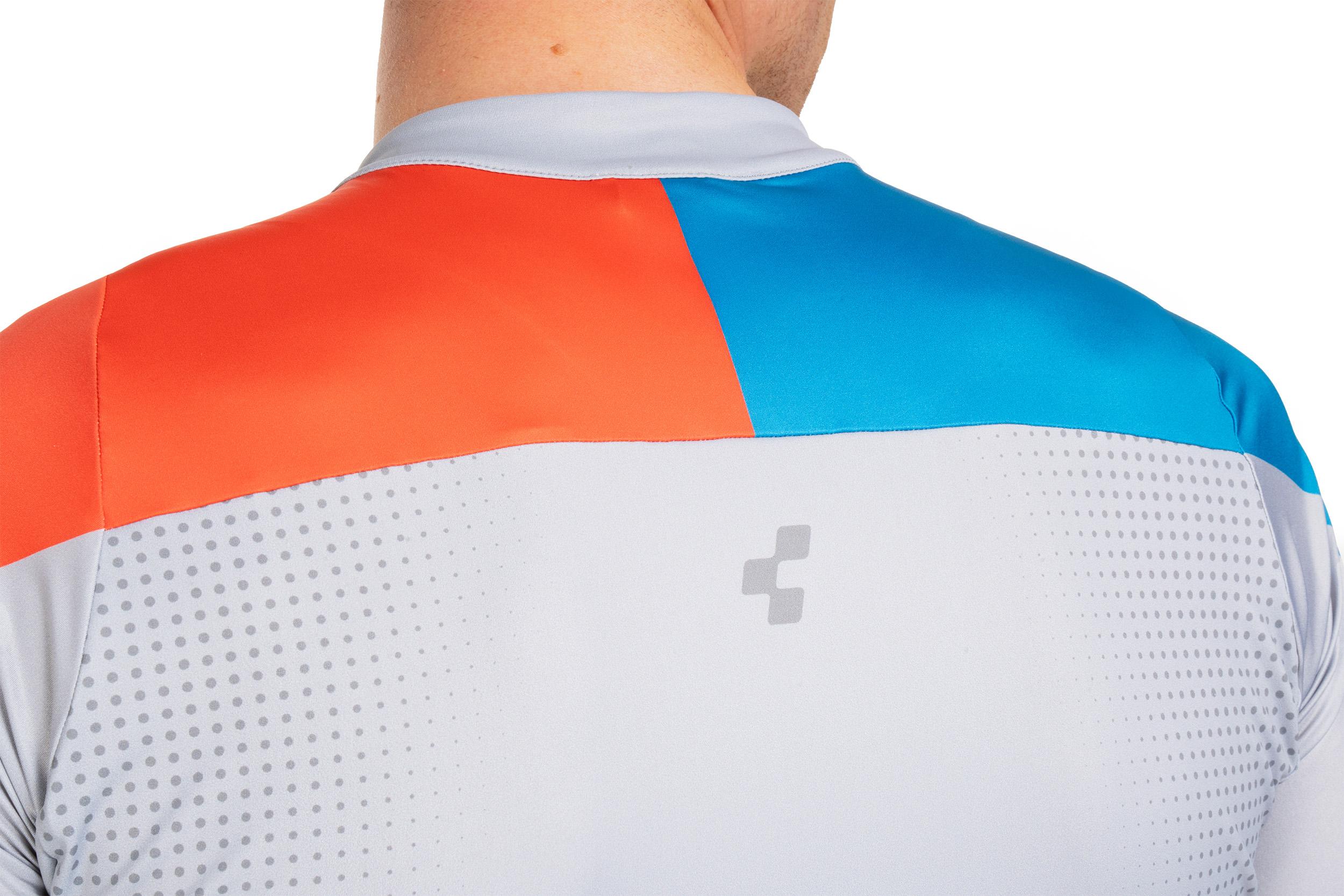 Cube Road / XC Teamline Fahrrad Trikot kurz weiß/orange 2027