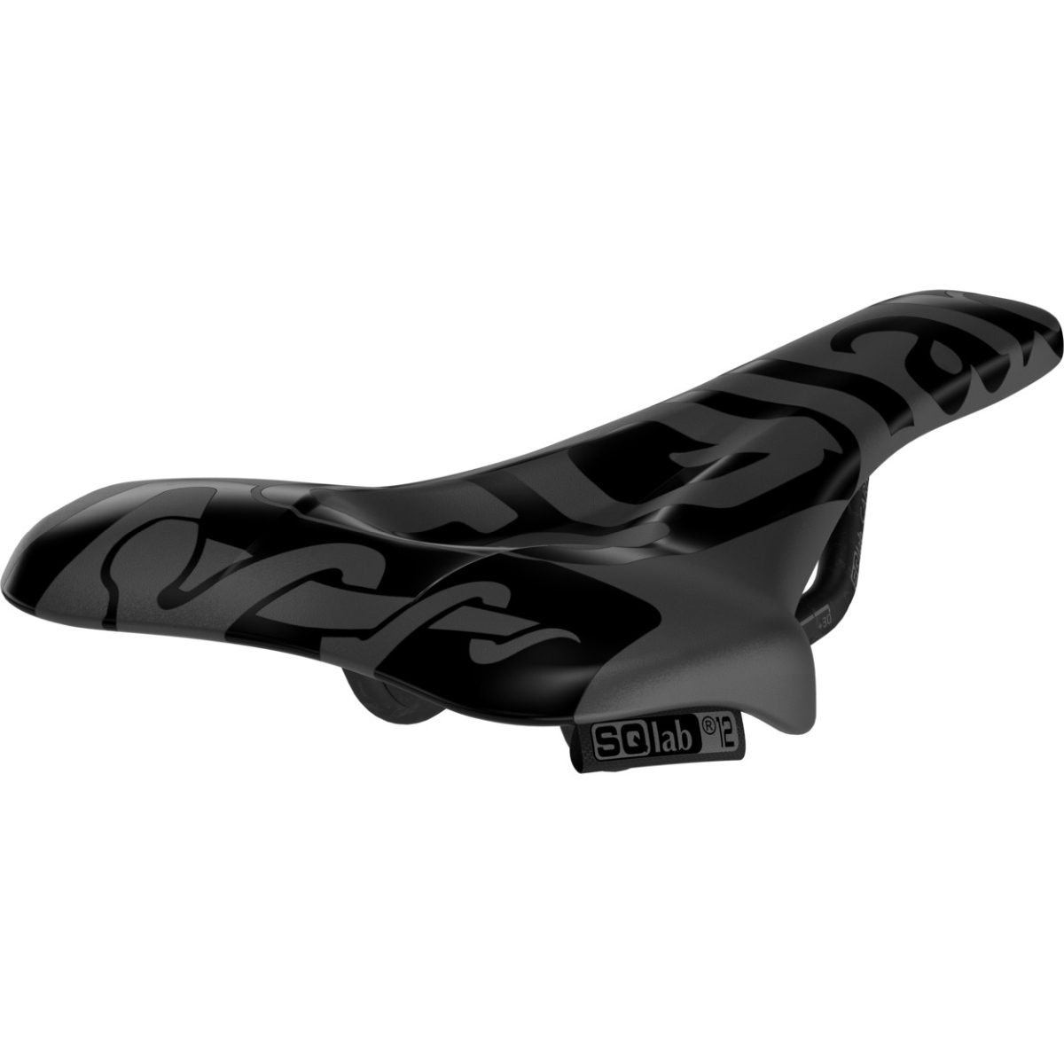 SQlab 612 Ergowave R Carbon ltd. Team Unisex Road / MTB Race Fahrrad Sattel schwarz