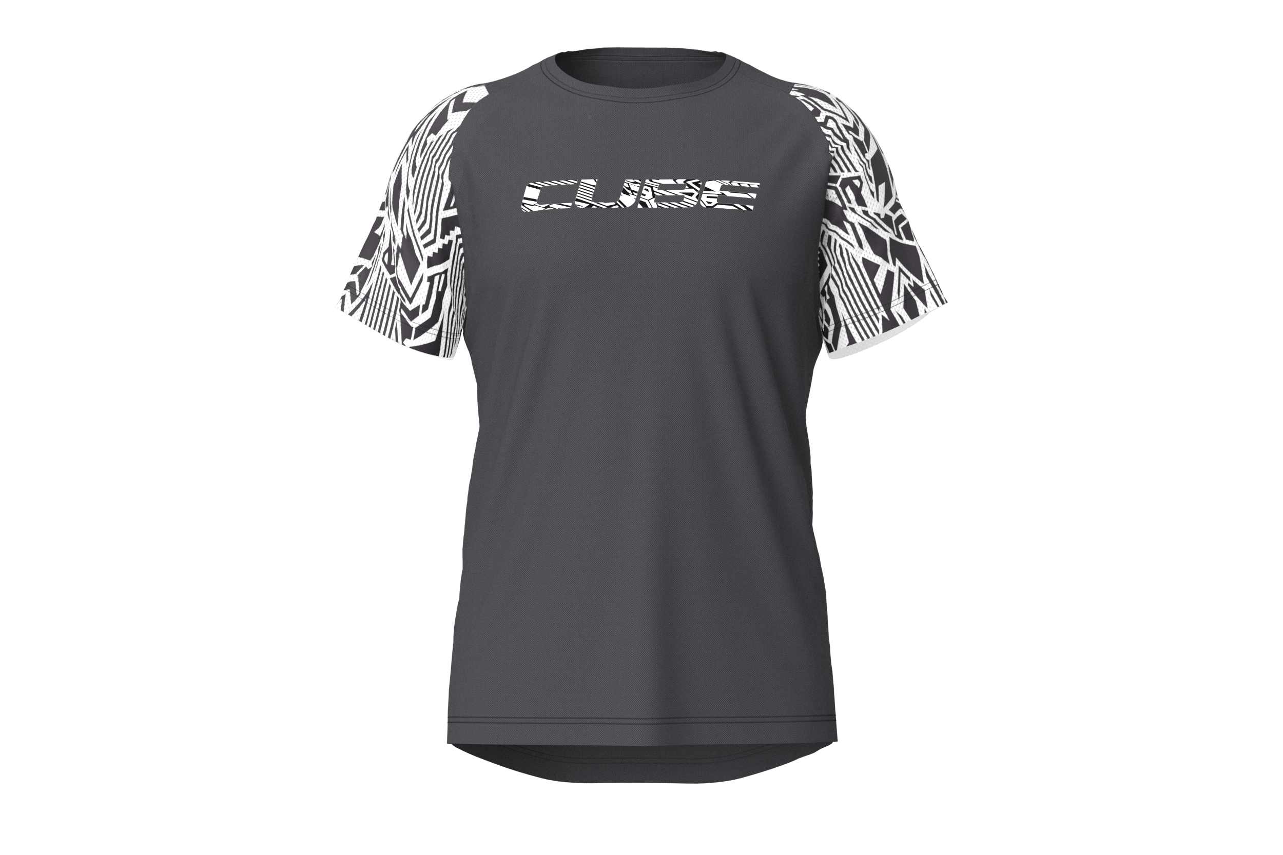 Cube Razzle Dazzle Fahrrad Trikot kurz schwarz/weiß 2027