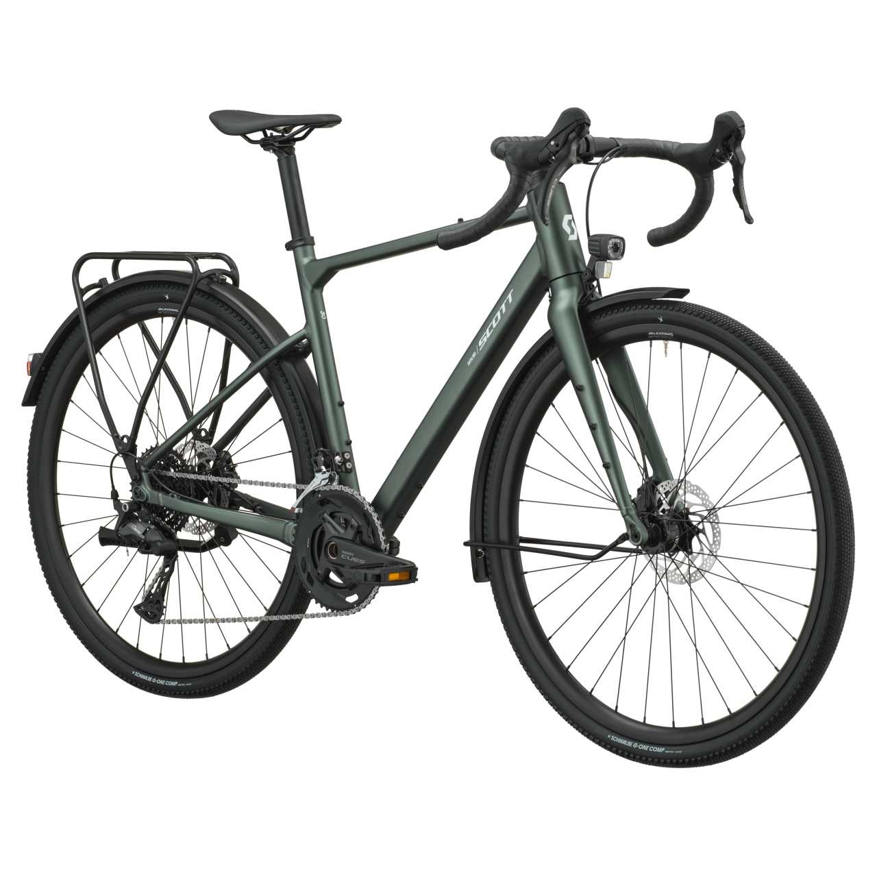 Scott Overland 30 Gravel Fahrrad marine grün 2027