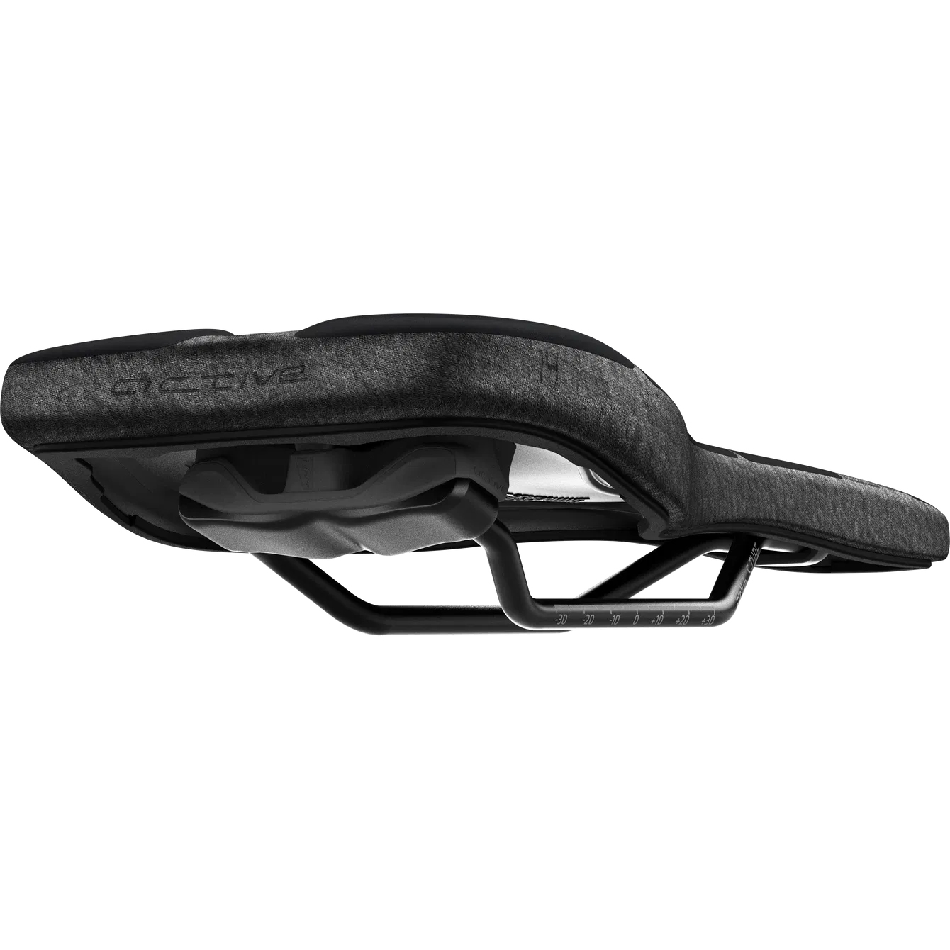 SQlab 6OX ClipOn Infinergy Ergowave Unisex MTB Tour / Travel E-Bike Fahrrad Sattel schwarz