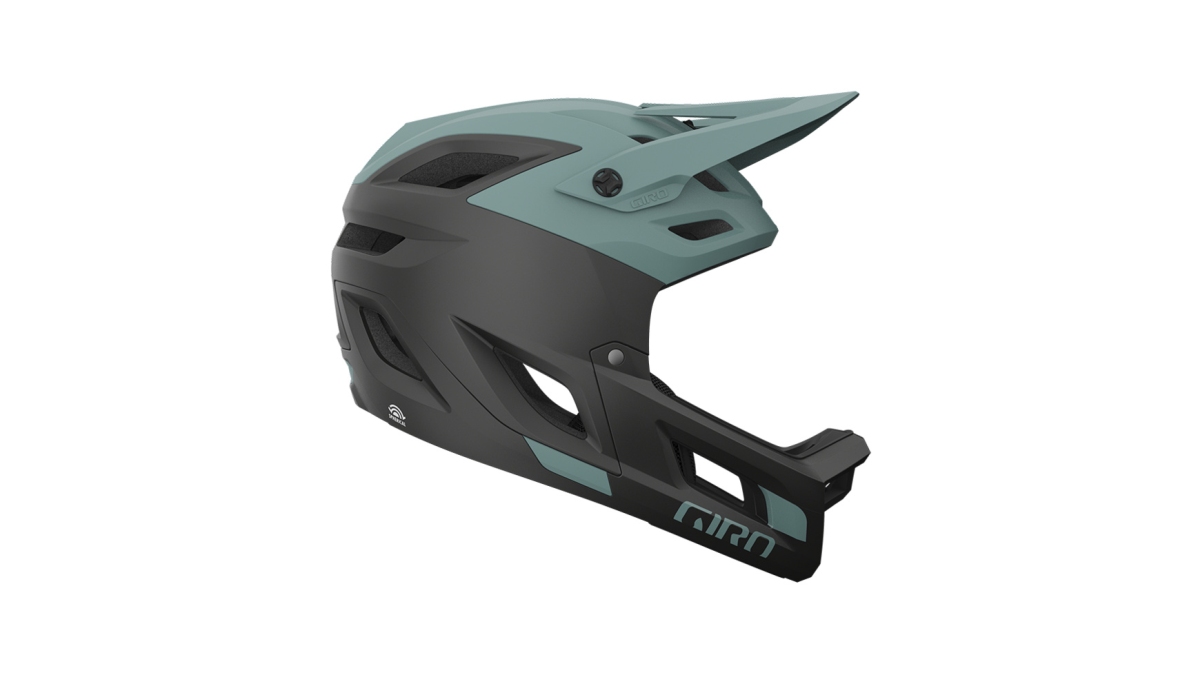Giro Coalition Shperical MIPS DH Fahrrad Helm matt schwarz/grün 2025