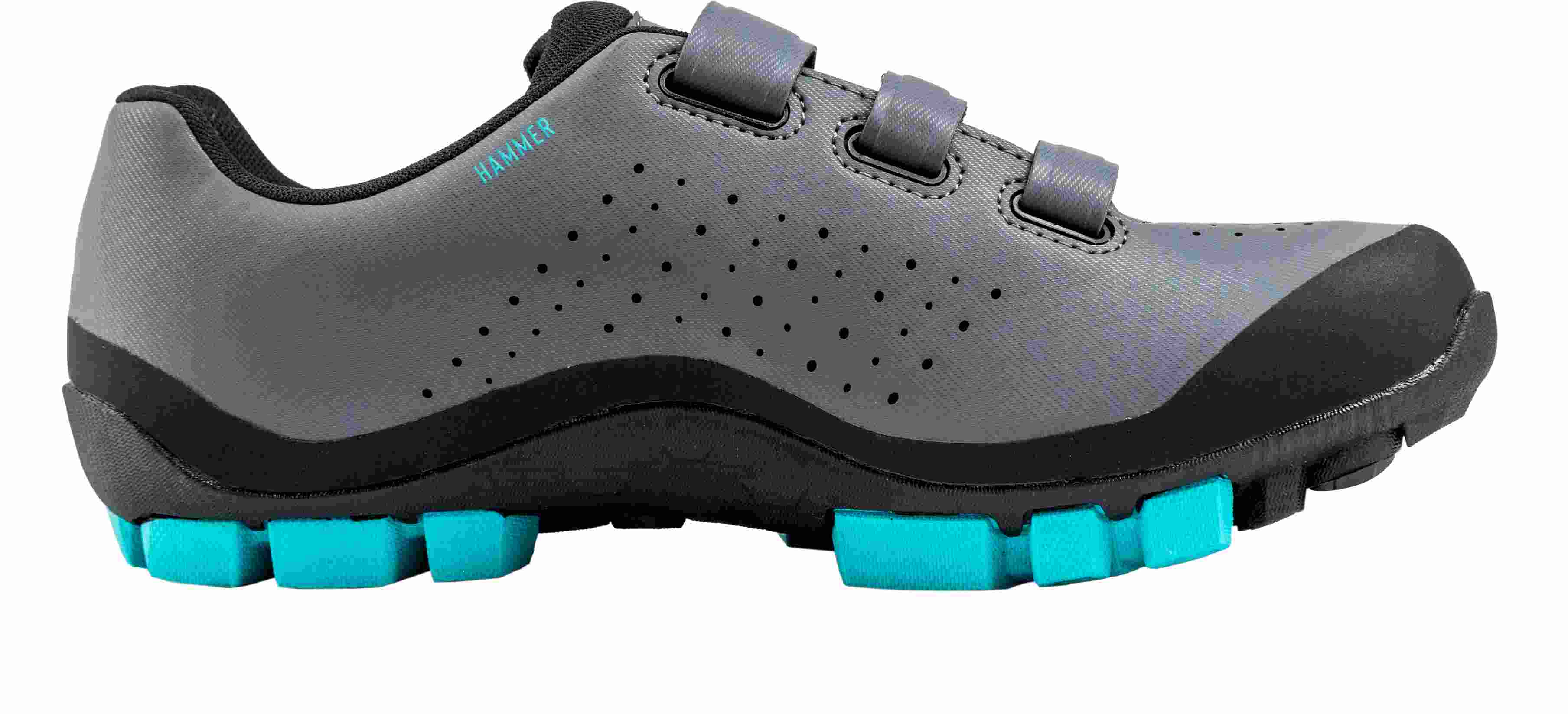 Northwave Hammer Damen MTB Fahrrad Schuhe grau/türkis 2025