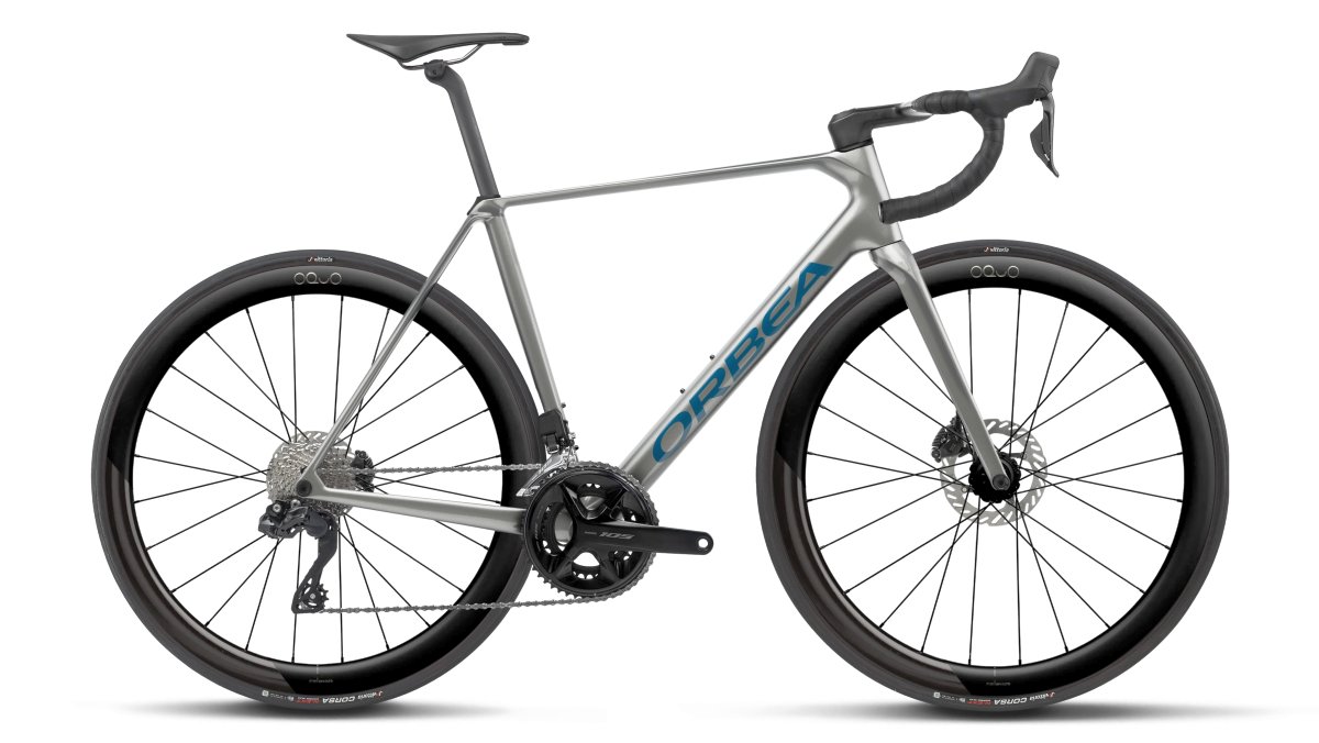 Orbea Orca M30i LTD PWR Carbon Rennrad spark silver/titain grey 2027