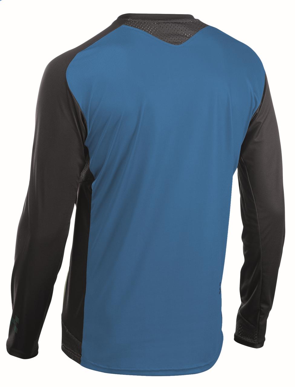 Northwave Edge Fahrrad Trikot lang blau/schwarz 2022