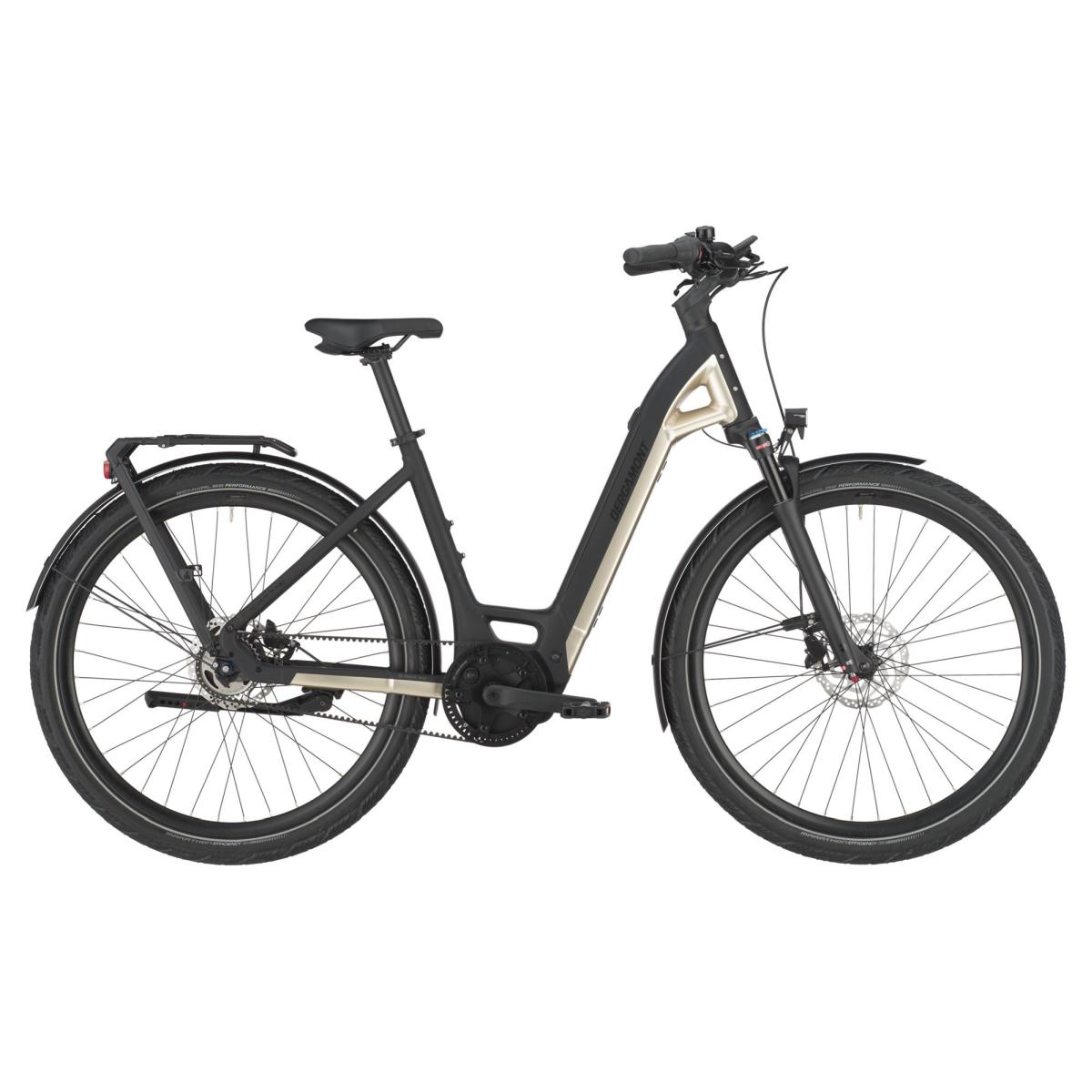 Bergamont E-Ville 20 Belt E-Bike Trekking Pedelec schwarz/beige 2026