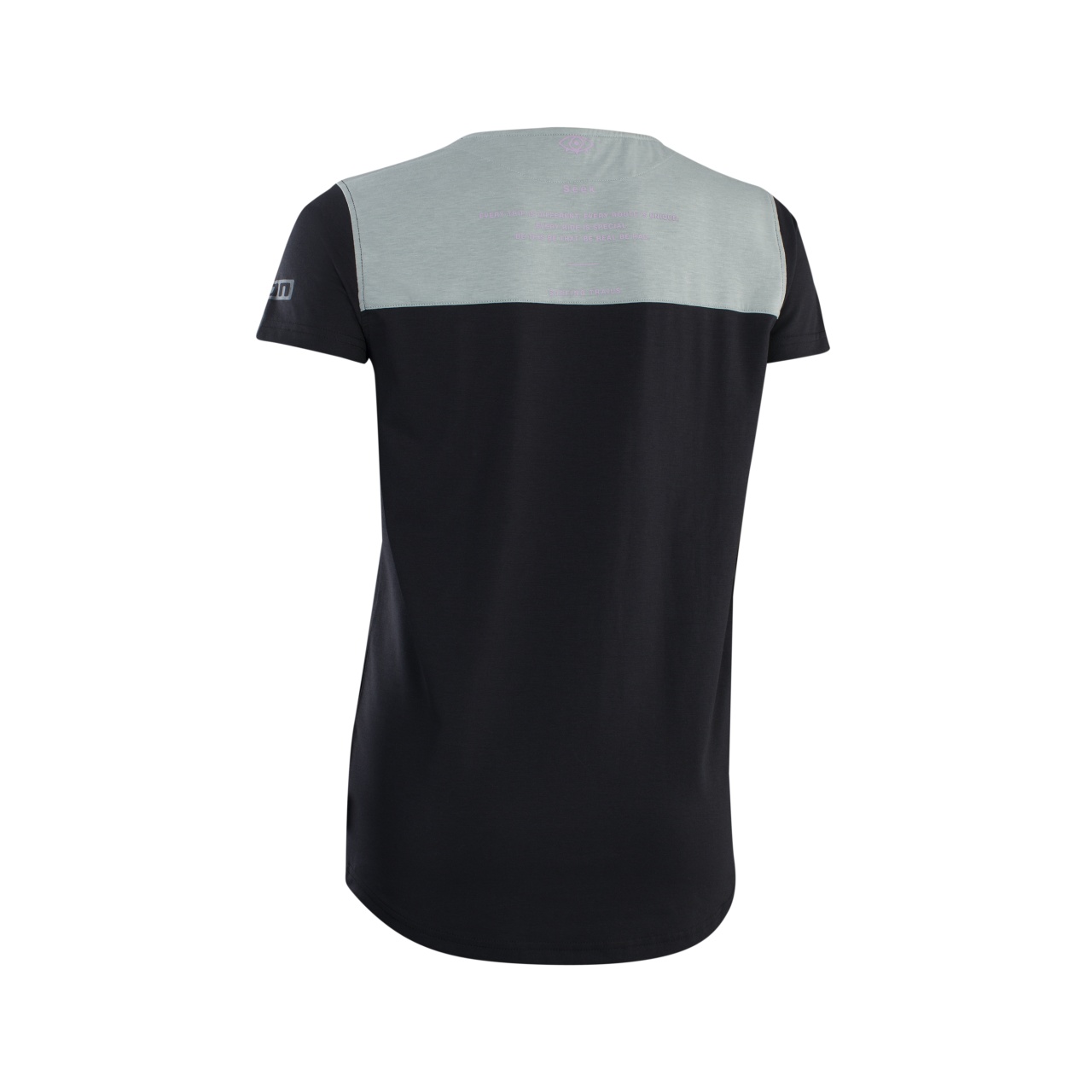 Ion Seek Amp Damen Fahrrad Trikot kurz schwarz 2022