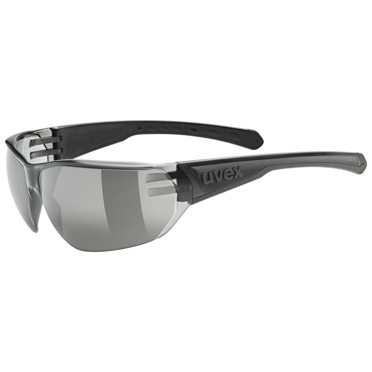 Uvex Equate Fahrrad / Sport Brille schwarz/grau