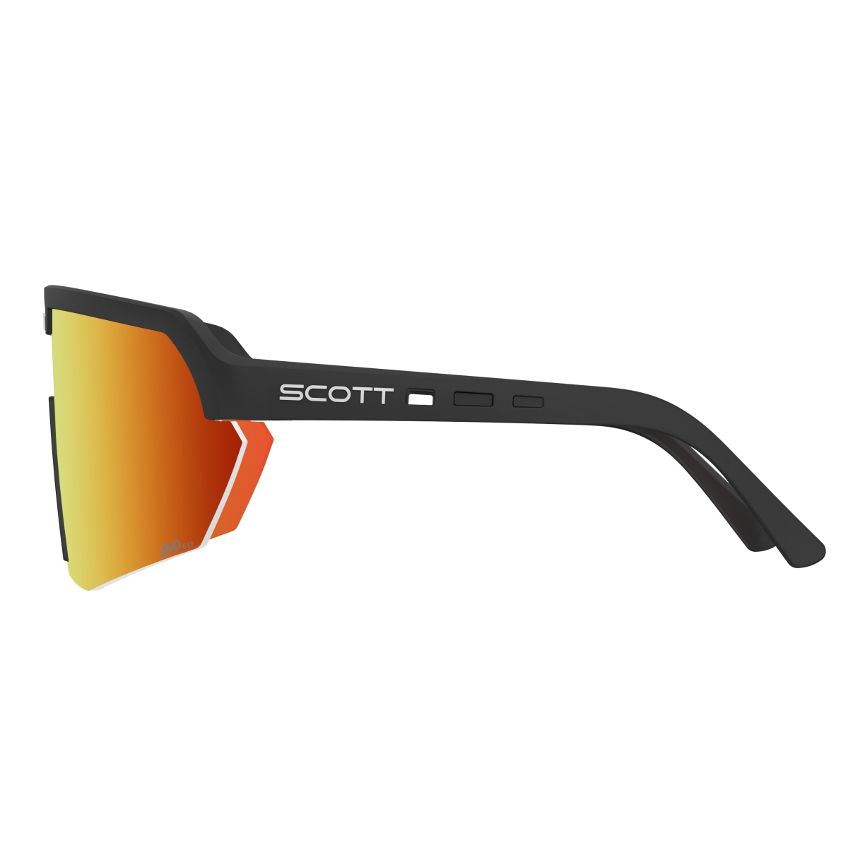 Scott Sport Shield AMP Wechselscheiben Fahrradbrille schwarz/rot chrome