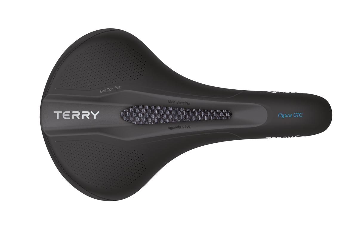 Terry Figura GTC Gel Max Men Comfort Herren Fahrrad Sattel schwarz
