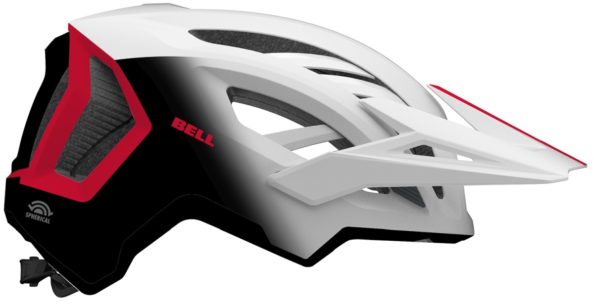 Bell 5fifty Spherical MTB Fahrradhelm grid weiß/schwarz 2026