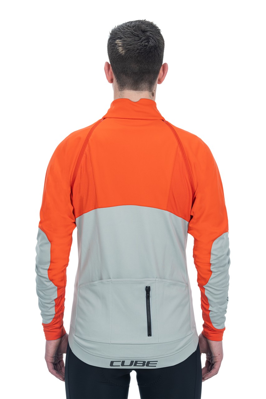 Cube Teamline Fahrrad Multifunktionsjacke rot/grau 2027