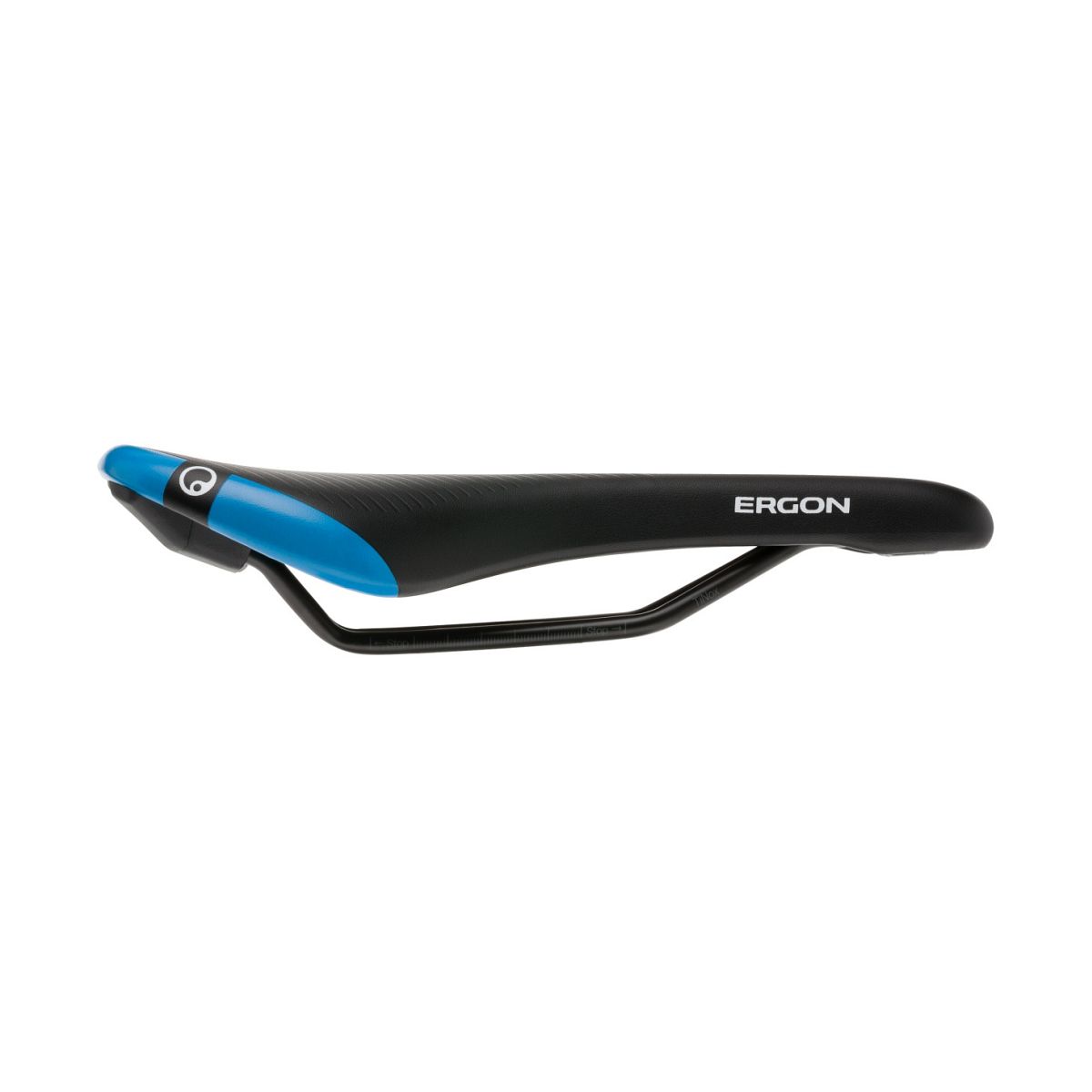 Ergon SM Pro ergonomischer MTB Fahrrad Sattel schwarz/midsummer blau
