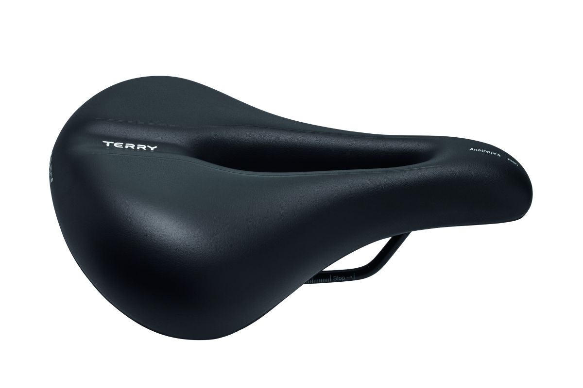Terry Anatomica City Comfort Herren Fahrrad Sattel schwarz