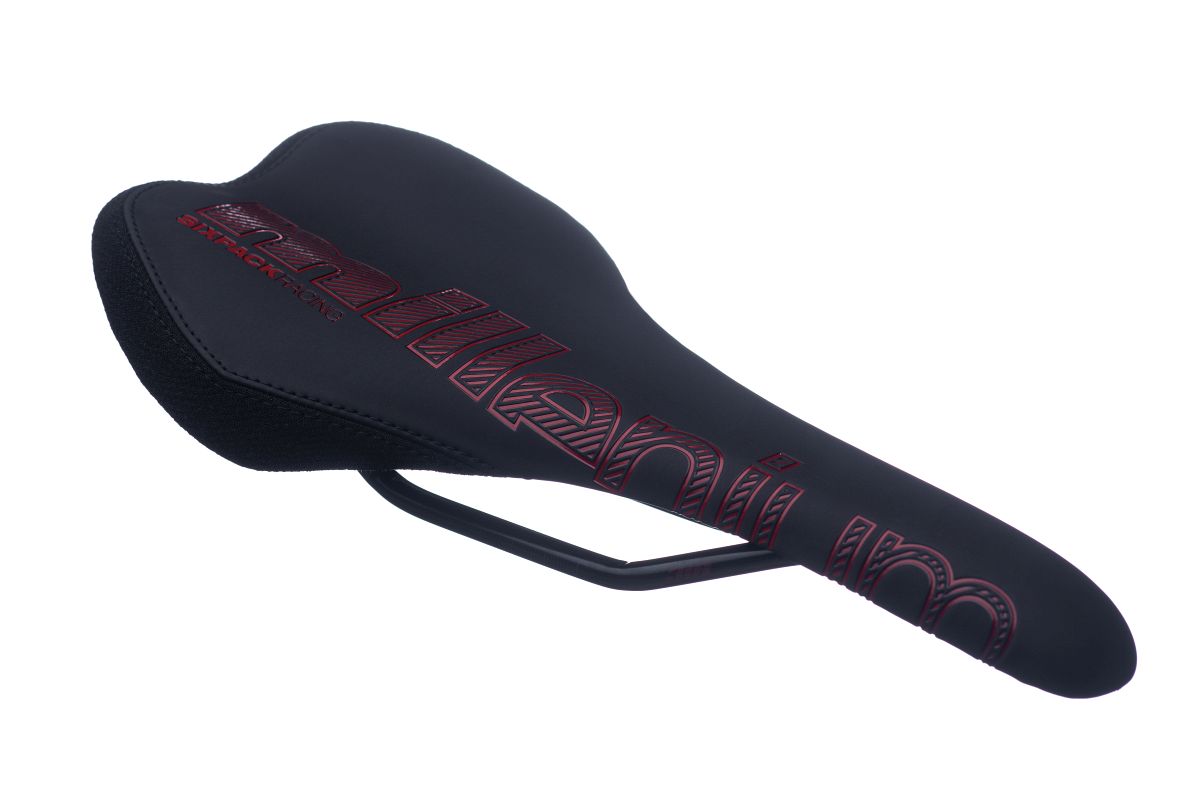 Sixpack Millenium DH Fahrrad Sattel schwarz/rot