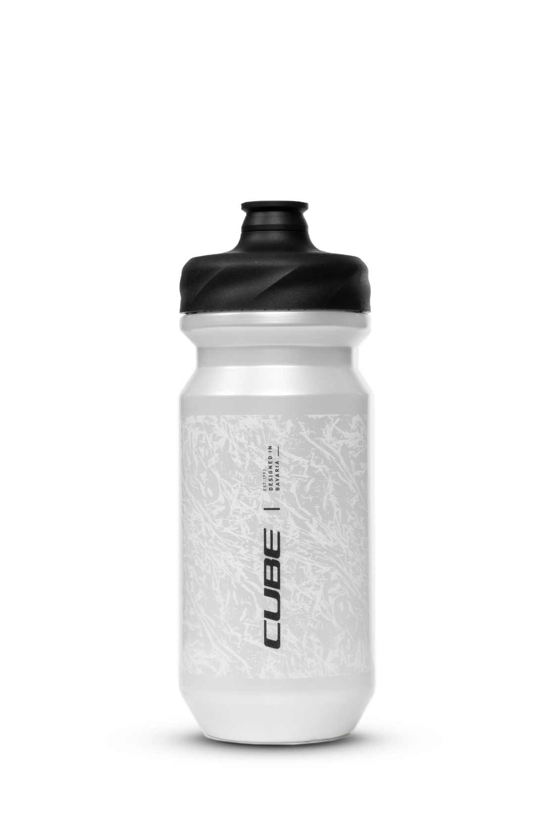 Cube Flow DS 500 Teamline 0.5 Liter Fahrradflasche metallic weiß