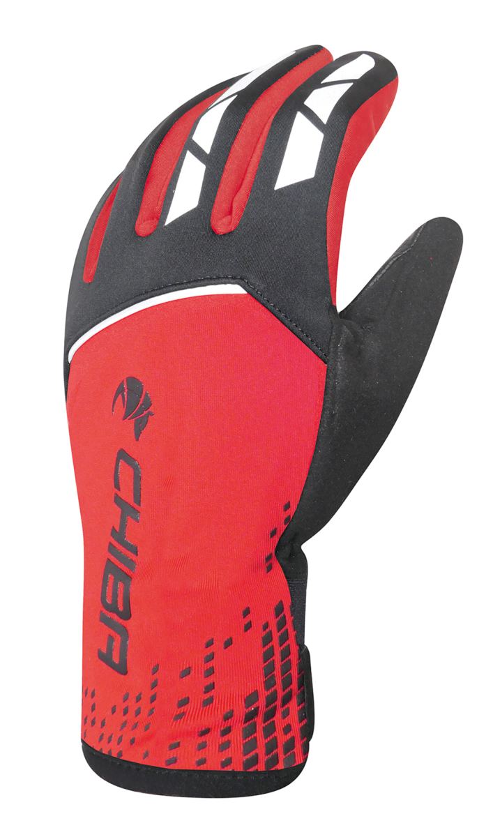 Chiba 2nd Skin Fahrrad Winter Handschuhe lang rot 2027