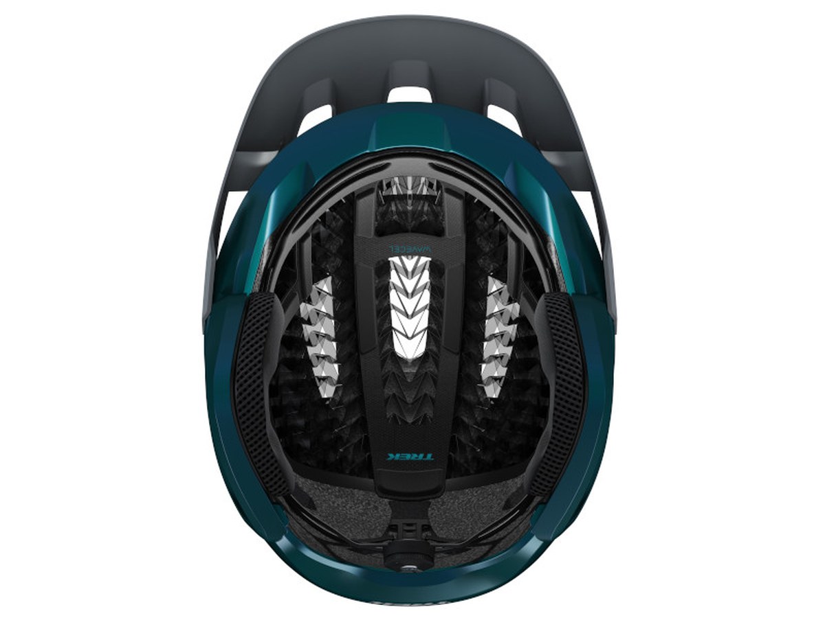 Bontrager Blaze WaveCel MTB Fahrrad Helm grau / blau 2026
