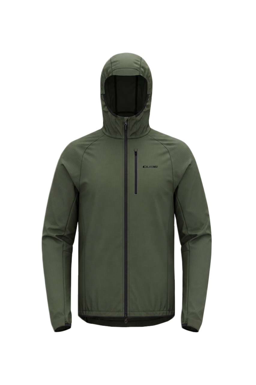Cube Gravel TM Fahrrad Windjacke reed grün 2027
