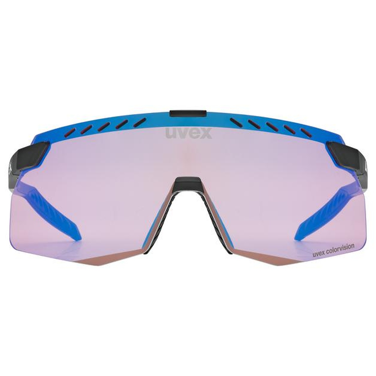 uvex Pace Stage S CV Fahrrad / Sport Brille matt schwarz/mirror blau 2026