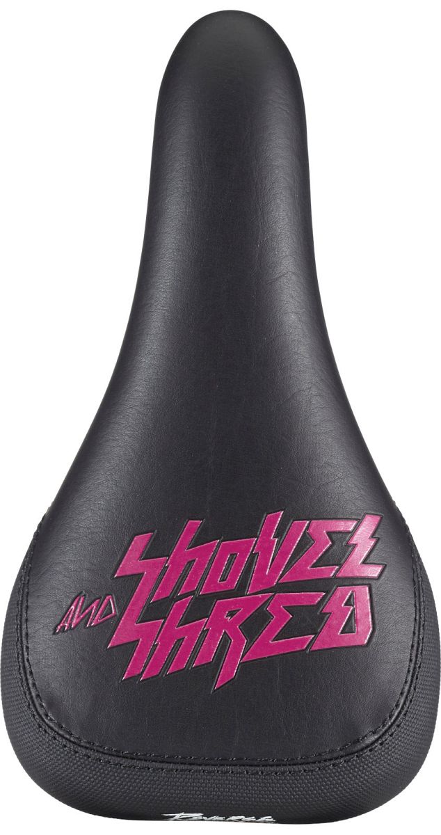 Reverse Nico Vink Shovel & Shred MTB FR Downhill Fahrrad Sattel schwarz/pink