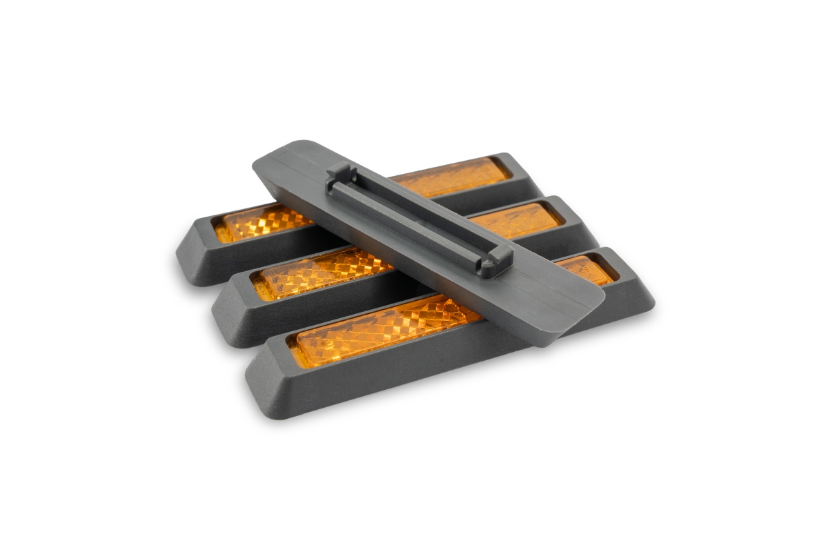 Acid Pedalreflektor Set Classic orange