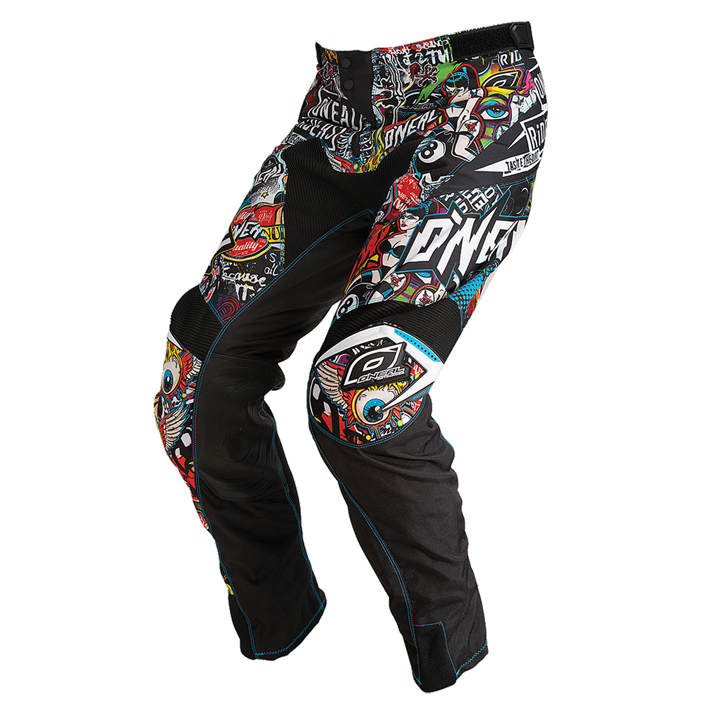 O'neal Mayhem Crank MX DH MTB Pant Hose schwarz Multi 2027