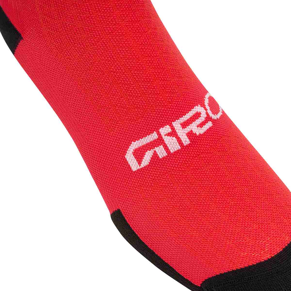 Giro HRC Team Fahrradsocken rot/schwarz 2026