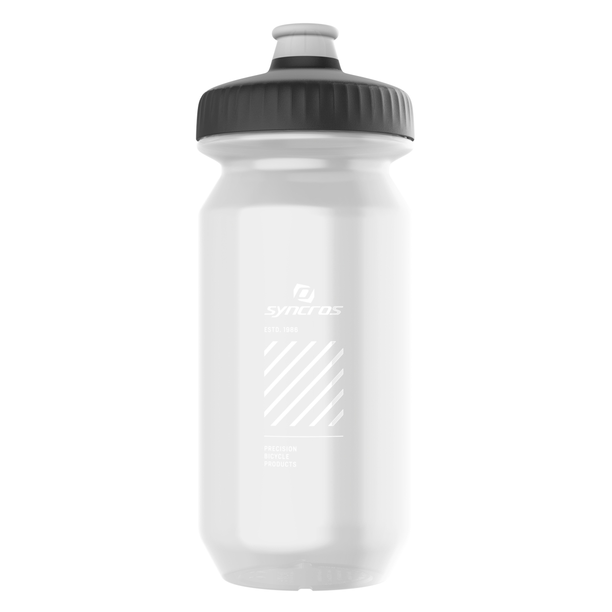 Syncros G6 Corporate Fahrrad Trinkflasche 0.6L klar