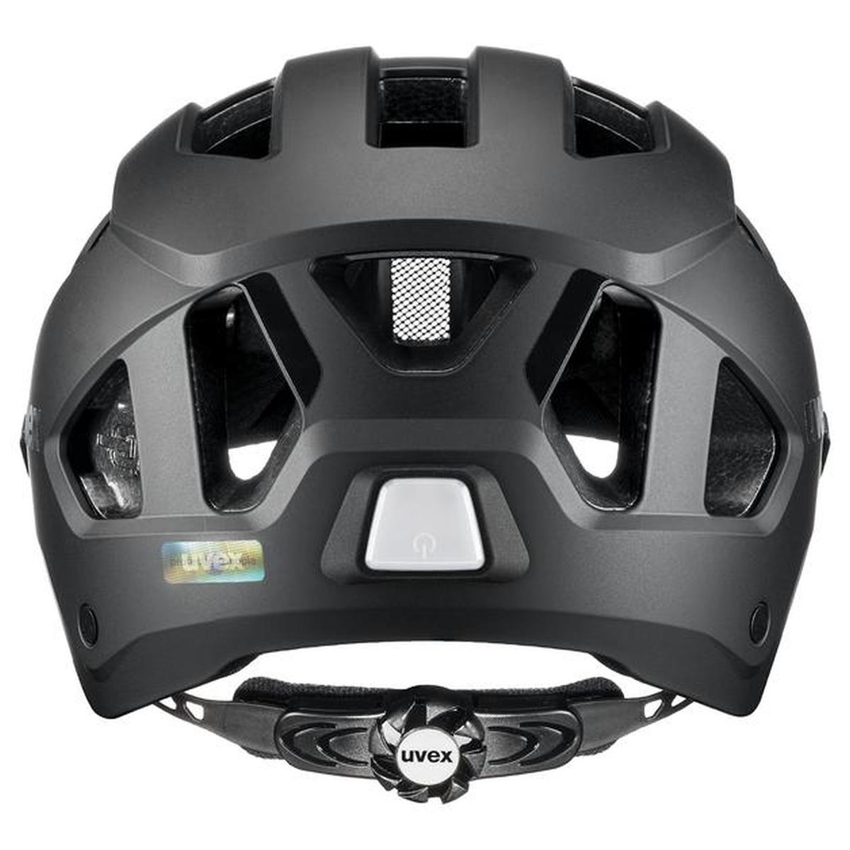 uvex Stride Visor Fahrrad Helm matt schwarz 2027