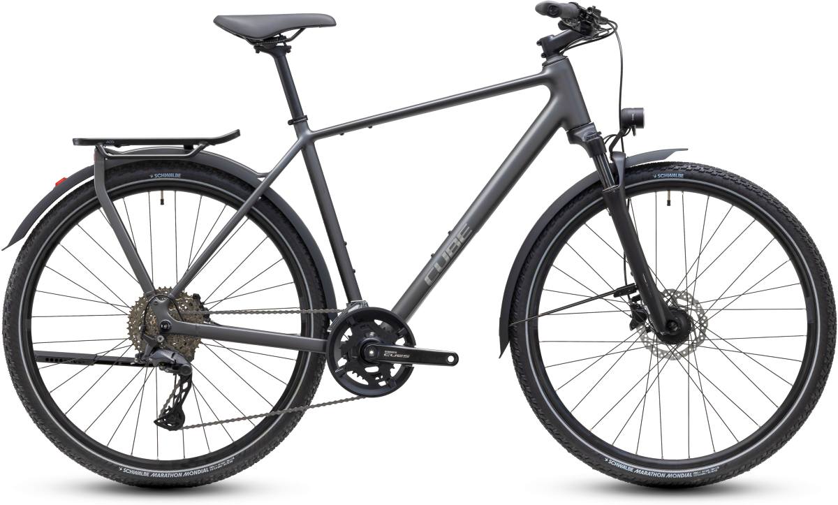 Cube Kathmandu Pro Trekking Fahrrad slabgrey/chrome 2027