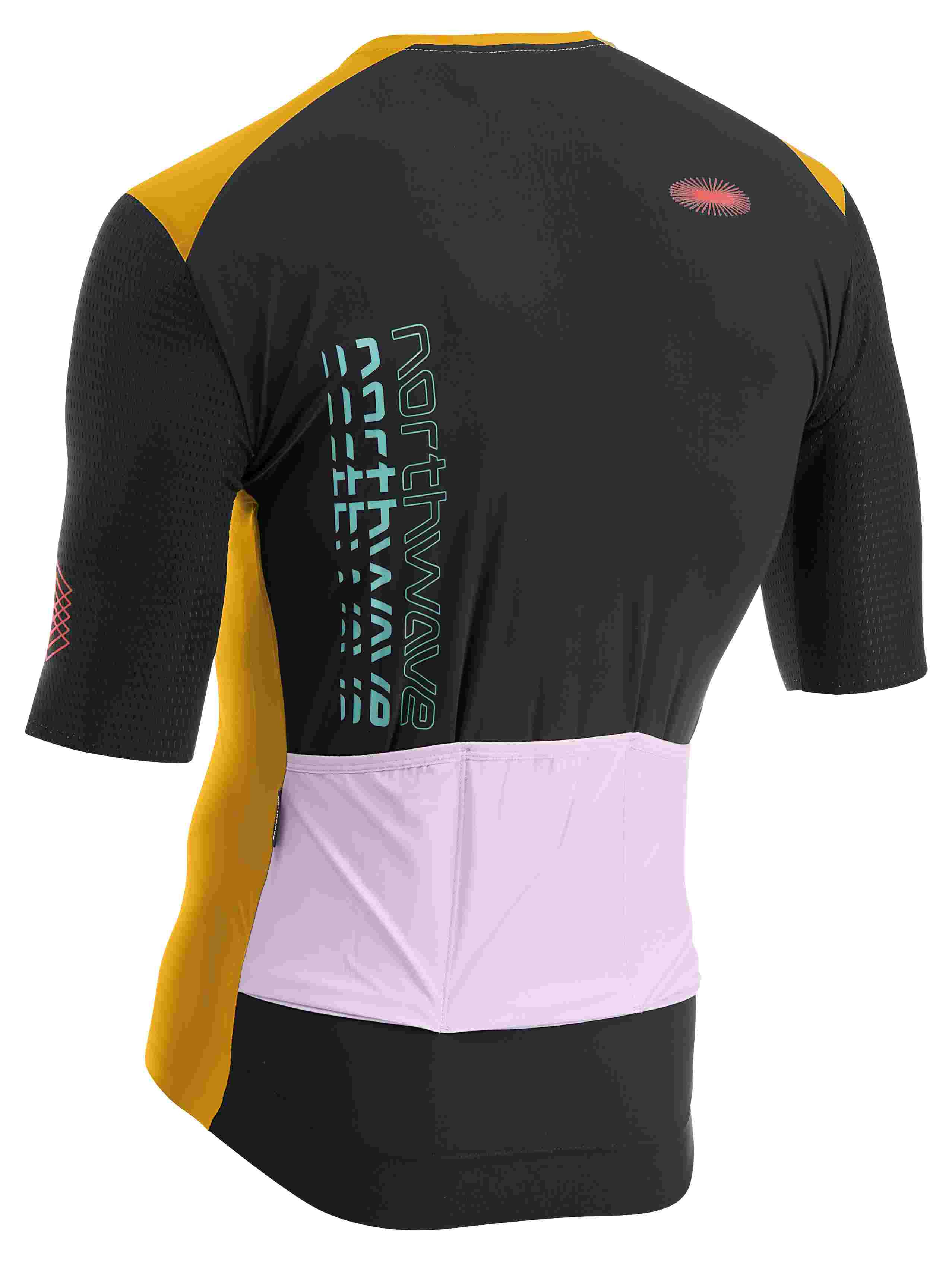 Northwave Extreme Evo Fahrrad Trikot kurz gelb/schwarz 2024