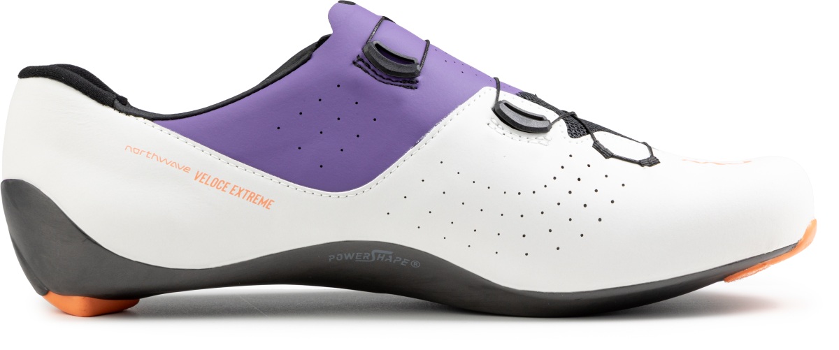 Northwave Veloce Extreme Rennrad Fahrrad Schuhe light grau/lila 2025