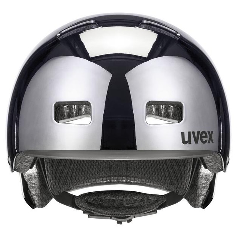 Uvex Hlmt 5 Bike Pro City Fahrrad Helm chrom grau 2024