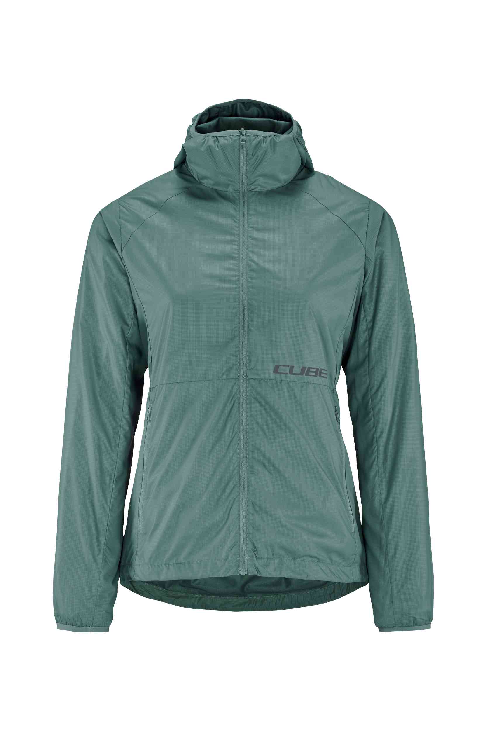 Cube ATX Allwetter Damen Fahrrad Regenjacke mint grün 2026