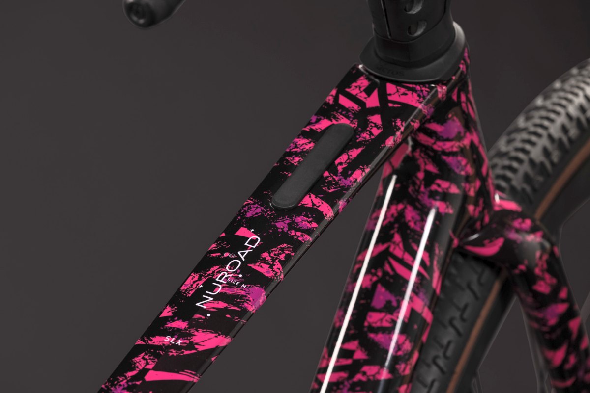 Cube Nuroad C:62 SLX Carbon Gravelbike pinkaction/black 2027