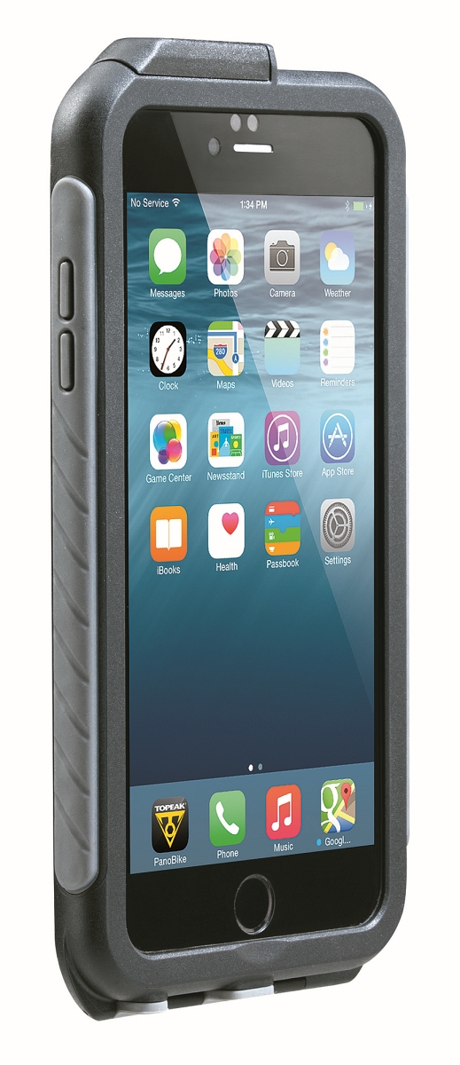 Topeak Weatherproof RideCase für iPhone 6 Plus / 6S Plus ohne Halter schwarz/grau