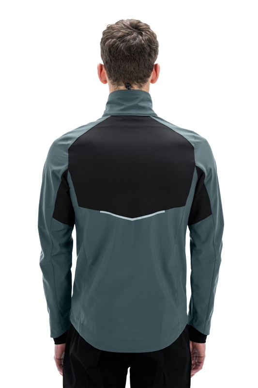 Cube Blackline Softshell Fahrrad Jacke schwarz/grau 2027