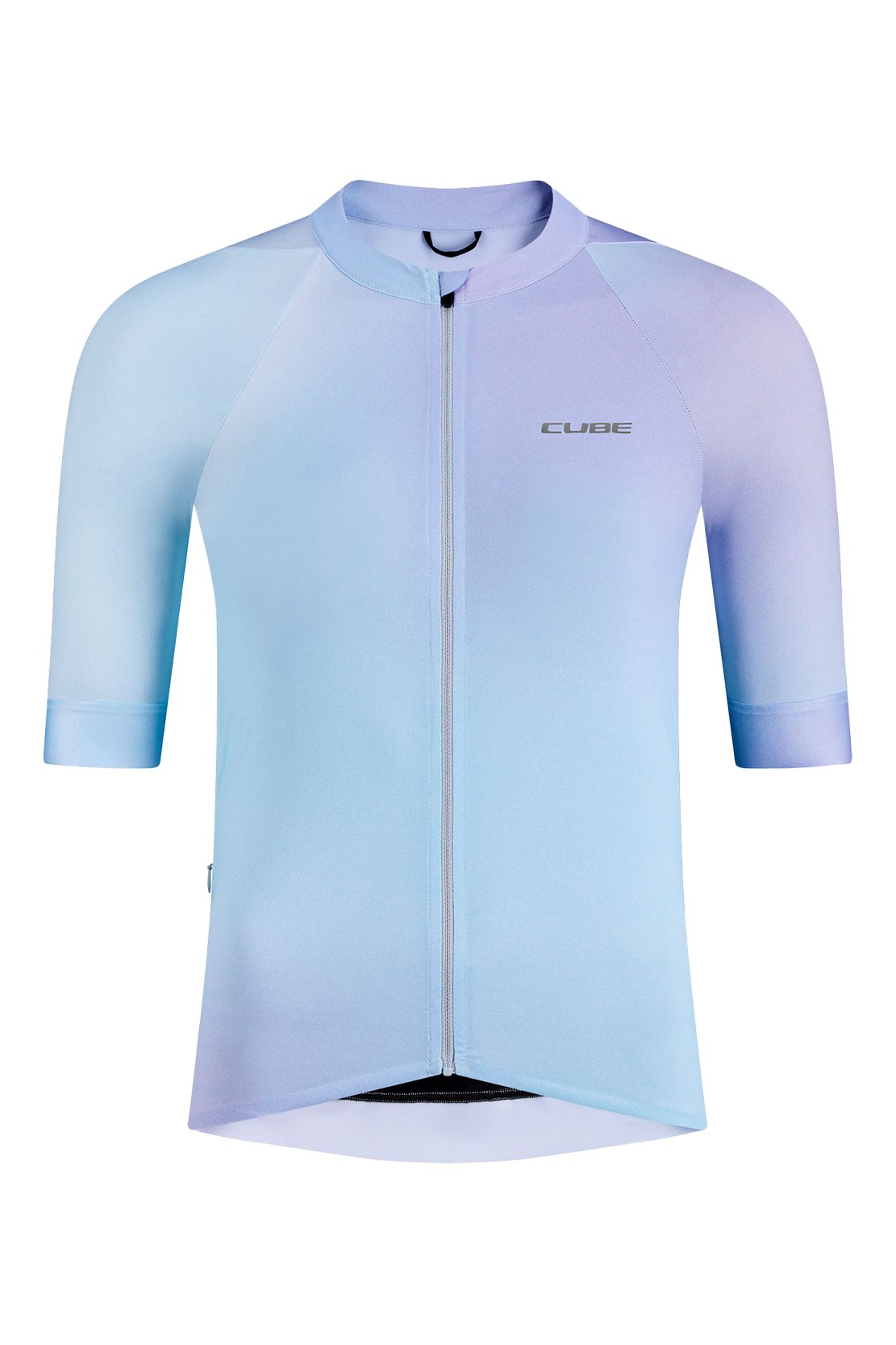 Cube Road / XC Damen Fahrrad Trikot kurz blau/lila 2026