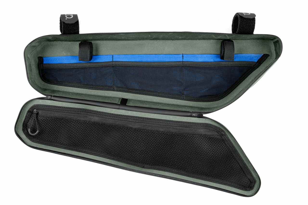 Acid Pack Pro 3 Bikepacker Fahrrad Rahmentasche grün