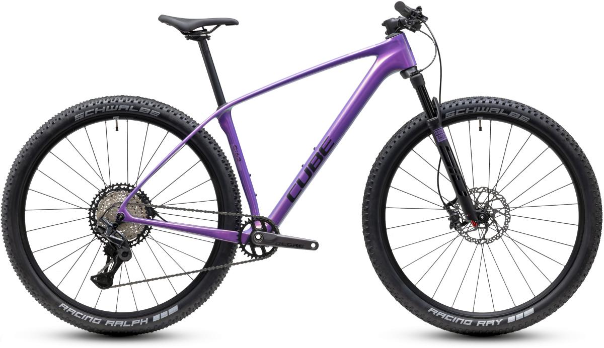Cube Reaction C:62 Pro 29'' Carbon MTB Fahrrad cosmicpurple/black 2027