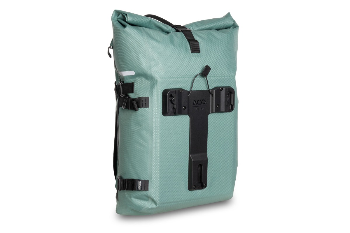 Acid Flip Pro 25 Cilink Fahrrad Seitentasche & Rucksack grün